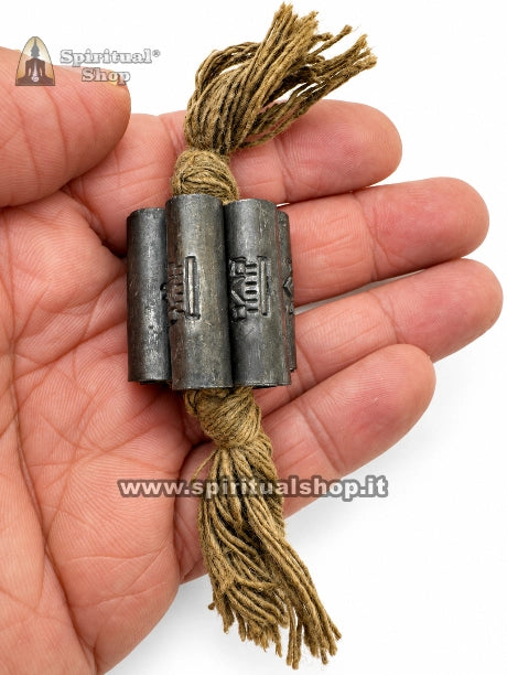 TAKRUT THAILANDESE "6 PROTEZIONI" da Discepoli LP Pern (Tempio Wat Bang Phra) Pezzo Esclusivo Unico!