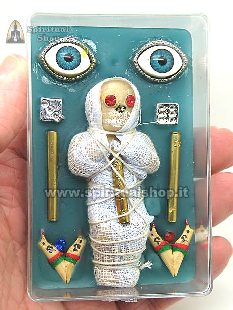 "KRUBARON 3" STRATOSFERICO RICERCATISSIMO POTENTE AMULETO NECROMANTICO (DENARO, GIOCO, SESSO, AMORE, POTERE, PROTEZIONE) UNICO PEZZO NON FARTELO PRENDERE!*