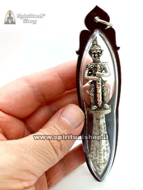 Amuleto Protettore Thailandese Tao Wassuwan Il Gigante Protettore (VERSIONE DOPPIA) + Tela Sacra in REGALO. BLOCCA ENERGIE NEGATIVE e INVIDIE (Unico Pezzo Disponibile!)*