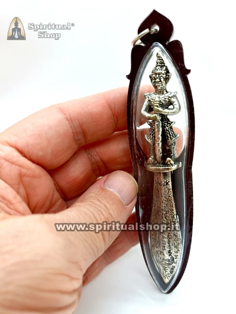 Amuleto Protettore Thailandese Tao Wassuwan Il Gigante Protettore (VERSIONE DOPPIA) + Tela Sacra in REGALO. BLOCCA ENERGIE NEGATIVE e INVIDIE (Unico Pezzo Disponibile!)*