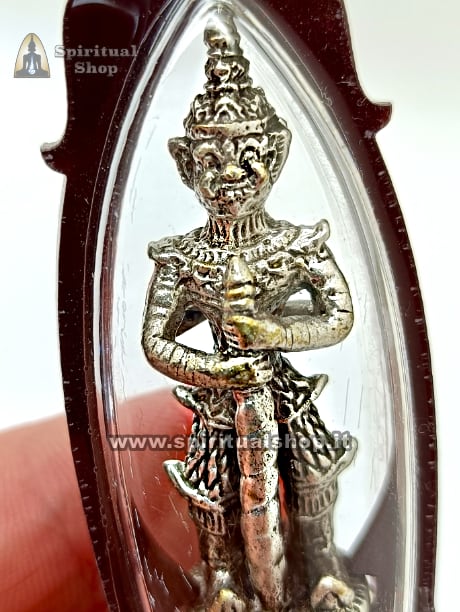 Amuleto Protettore Thailandese Tao Wassuwan Il Gigante Protettore (VERSIONE DOPPIA) + Tela Sacra in REGALO. BLOCCA ENERGIE NEGATIVE e INVIDIE (Unico Pezzo Disponibile!)*