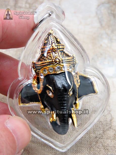 GANESH BLACK per Attrarre SUCCESSO, RICCHEZZA, ABBONDANZA, RIMUOVE PROBLEMI dalla TUA VITA (Ufficiale Tempio Wat Bang Phra)*