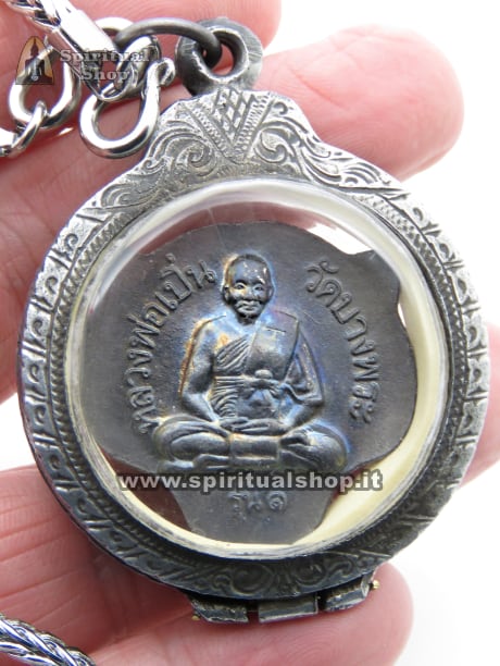 STUPENDO AMULETO THAILANDESE "BLACK TIGER" เสือ DEL MONACO LP PERN - SBRANA FATTURE MALOCCHI ENERGIE NEGATIVE INVIDIE Ti PORTA RICCHEZZA, FORTUNA + COLLANA METALLO DAL TEMPIO WAT BANG PHRA ENTRA E LEGGI (🔥UNICO PEZZO DISPONIBILE)*