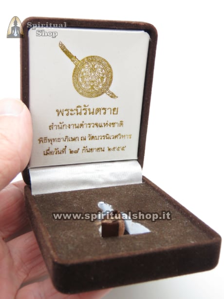 Amuleto Thailandese BUDDHA ETERNO che garantisce PROTEZIONE, FORZA, CORAGGIO, INVINCIBILITA' Voluto dal Re della Thailandia con SCRIGNO UFFICIALE (Unico Pezzo Speciale!)*