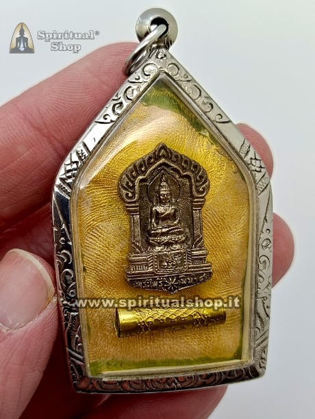 Nuovo Amuleto Thailandese GREEN CERAMIC BUDDHA OTTIENI DENARO E RICCHEZZA IN BREVE TEMPO (UNICO PEZZO DISPONIBILE)