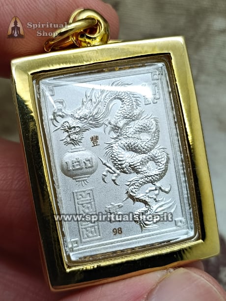 Amuleto Thailandese del Leggendario Dio Del Gioco "YI GO HONG" / DRAGON 💰🤑 💶 VINCITE COLOSSALI AI GIOCHI, CASINO', BINGO, GRATTA E VINCI SLOT MACHINE (Versione LUXURY LIMITATA SUPER RICH)*