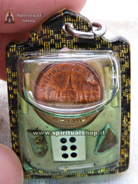 Amuleto Thailandese JACKPOT 1,000,000,000💲💰🤑 💶 del Leggendario Dio Del Gioco "Yi Go Hong" VINCITE COLOSSALI AI GIOCHI, CASINO', BINGO, GRATTA E VINCI SLOT MACHINE (Versione OLIO VERDE ESCLUSIVA 1 SOLO PEZZO NON TORNERA' PIU')*