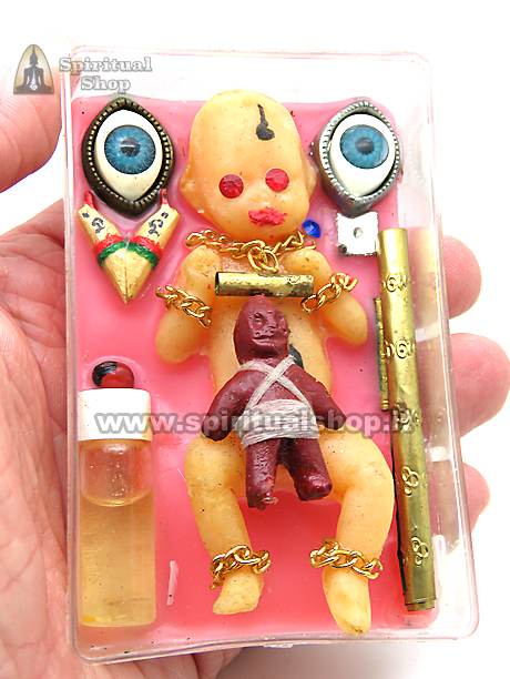 "KRUBARON 4" STRATOSFERICO RICERCATISSIMO POTENTE AMULETO NECROMANTICO (DENARO, GIOCO, SESSO, AMORE, POTERE, PROTEZIONE) UNICO PEZZO NON FARTELO PRENDERE!*