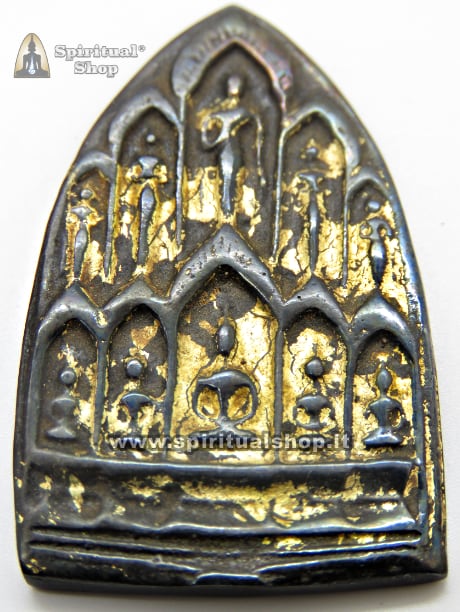 🔥 AMULETO THAILANDESE สิปศักดิ์ LEK LAI PHRA SIPTHAT 10 BUDDHA UTILIZZATO DA DECENNI MONACI TEMPIO WAT BANG PHRA PER PROTEZIONE RICCHEZZA FORTUNA NON FARTELO SCAPPARE (UNICO PEZZO)*