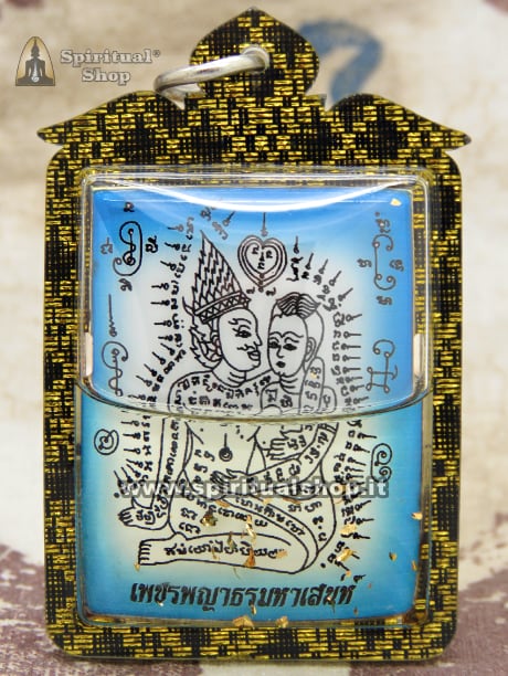 amuleto thailandese locket attrazione