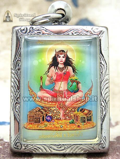 Amuleto Thailandese Locket 'O' "DEA GOVERNATRICE DELLA RICCHEZZA" 🔥 il TOP ASSOLUTO per RICCHEZZA, LAVORO, FAMA, SALVAGUARDIA PATRIMONIO (Limited Edition Numerati!)*