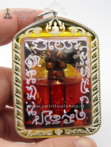 Spettacolare LOCKET KHUN PAEN SEX and MONEY (Olio Rosso Khobat) FASCINO e CONQUISTE, RICCHEZZA e AFFARI Yants ed Energizzato da AJARN (Unico Pezzo)*