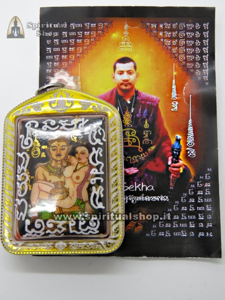 Spettacolare LOCKET KHUN PAEN SEX and MONEY (Olio Rosso Khobat) FASCINO e CONQUISTE, RICCHEZZA e AFFARI Yants ed Energizzato da AJARN (Unico Pezzo)*
