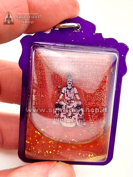 Amuleto Thailandese LOCKET "PHAYAYOM" Dio Thai dell'Inferno con SPECIALE OLIO MAKPHAM BLOCCA MAGIA NERA, NEMICI e AVVERSARI li rende INOFFENSIVI. NON TORNERA' MAI PIU' DISPONIBILE*