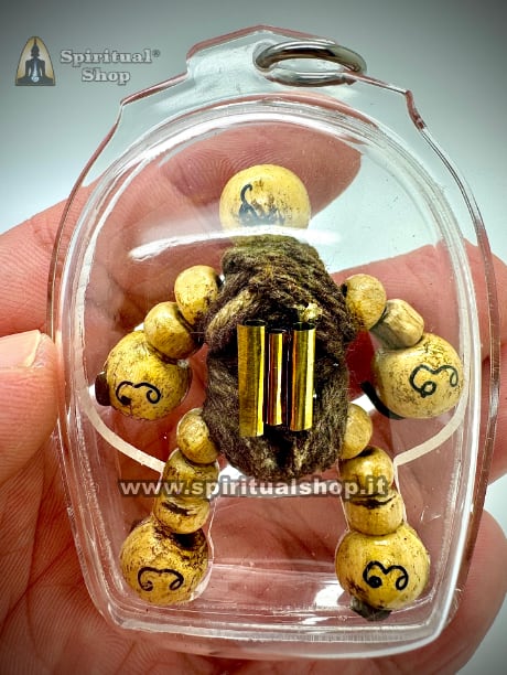 MASTER PAYOON ASSORBE E RIFLETTE CONTRO I TUOI NEMICI MAGIA NERA, INVIDIA, FATTURE, ENERGIE NEGATIVE dal TEMPIO WAT BANG PHRA CON TELA UFFICIALE REGALO! (UNICO PEZZO)*