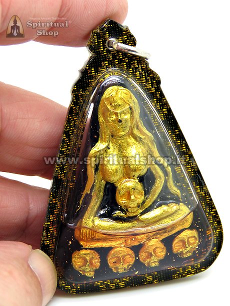 TALISMANO THAILANDESE "NANG PRAI" PER VINCITE e GIOCATORI DAL GRANDE KRUBA KAMPEN (1941-2024) PEZZO POTENTE E DA COLLEZIONE DA NON PERDERE