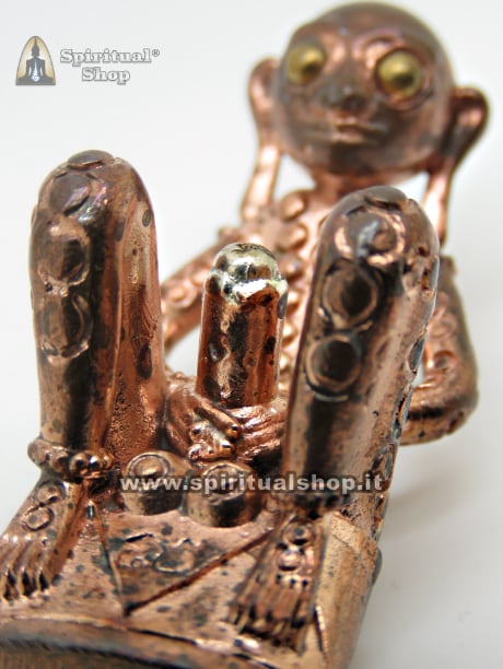 STATUINA PHRA GANG "CALVO" KROMAK RAMATO MASSIMA POTENZA SESSUALE, ATTRAZIONE, MAGNETISMO PERSONALE (PEZZO ESCLUSIVO)
