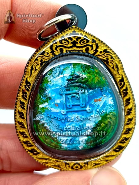 Amuleto Thailandese LUXURY PHRA PIDTA 3D "MASTERPIECE" Protezione Totale contro Sfortune, Magia Nera, Fatture, Perdite Economiche con TEMPLE BOX Certificato e Mantra Speciale. Pezzo Super Esclusivo in LIMITED EDITION (UNICO PEZZO!)*