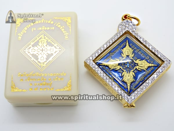 Amuleto Thailandese PHRA PROM LUXURY BLUE - ATTRAI FORTUNA PROSPERITA' SUCCESSO NELLA VITA GRANDI BUSINESS PROTEGGITI DAL MALE (IDEALE PER PERSONE DI SUCCESSO)*