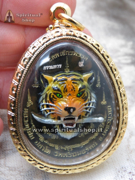 Amuleto Thailandese PIDTA / TIGER dal Leggendario LP FAN PASATO per PROTEZIONE VITTORIA AUTORITA' e RICCHEZZA FORTUNA - SCEGLI LA TUA VERSIONE LUXURY o HOLY ESSENTIAL (Entra e Guarda la Cerimonia)