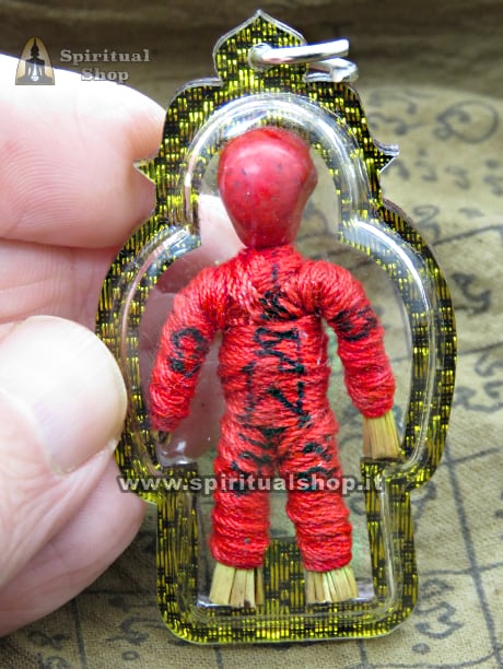 Amuleto Thailandese NECROMANTIC RED PAYOON POTENTE PARAFULMINE CONTRO MALOCCHIO, FATTURE, MAGIA NERA, INVIDIE, RIFLETTE CONTRO I SOPRUSI CHE SUBISCI*