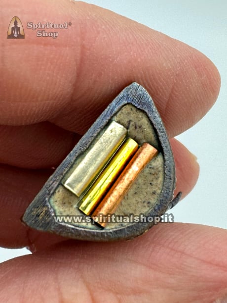 Amuleto Thailandese STUPENDO KHUN PAEN Guerriero Thai SUPER POTENTE per SPAZZARE VIA PROBLEMI, MASSIMA PROTEZIONE DA EVENTI E PERSONE NEGATIVE, (Edizione Speciale Grosso Pha Yant Pentagonale) UNICO PEZZO DISPONIBILE!!!*