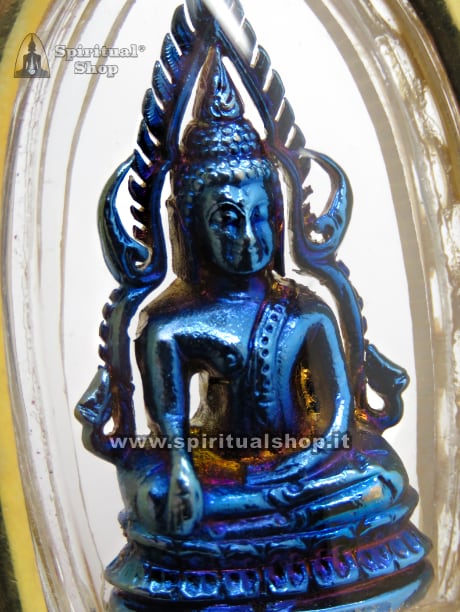 Amuleto Thailandese "SACRA LUCE DI BUDDHA KRING LEKLAI BLUE" VITA FORTUNATA, RICCHEZZA, PROTEZIONE TOTALE (Pezzo da Museo) RARO e UNICO PEZZO! NON PUOI PERDERTELO*
