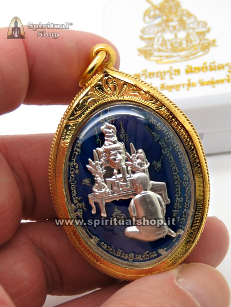 🔥 AMULETO THAILANDESE SAK YANT RUESI SUPER POWER SVILUPPO ENERGIE MENTALI, CARISMI, VEGGENZA, TELECINESI, IMPOSIZIONI A DISTANZA, PROTEZIONE (Temple Box Ufficiale) UNICO PEZZO!*