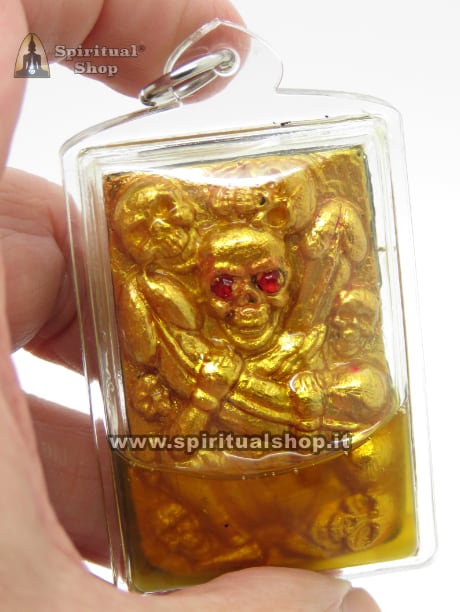Amuleto Thailandese "SKULL OF POWER" Aumenta la Fortuna, Supporta il Business e Affari, Aumenta il Tuo Charm e Attrazione Sessuale (Unico Pezzo Serie Limitata)*