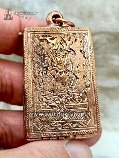 Amuleto Thailandese SOMDEJ THONG DAENG Richiama e Concentra Grande Carica di Energia Positiva, Per contrastare Eventi Negativi, Conflitti e Invidie, in Ambito Familiare, Lavorativo e Relazionale/Sentimentale +Regalo*