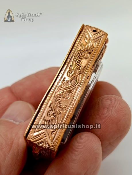 Amuleto Thailandese SOMDEJ THONG DAENG Richiama e Concentra Grande Carica di Energia Positiva, Per contrastare Eventi Negativi, Conflitti e Invidie, in Ambito Familiare, Lavorativo e Relazionale/Sentimentale +Regalo*