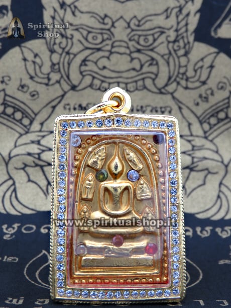 🔥SUPERLATIVO SOMDEJ 7 BUDDHA per ATTRARRE AGIATEZZA, FORTUNA, ABBONDANZA ECONOMICA, AUMENTO DI RENDITE ECONOMICHE DAL MONACO SUPERIORE TEMPIO WAT BANG PHRA (UNICO PEZZO)*