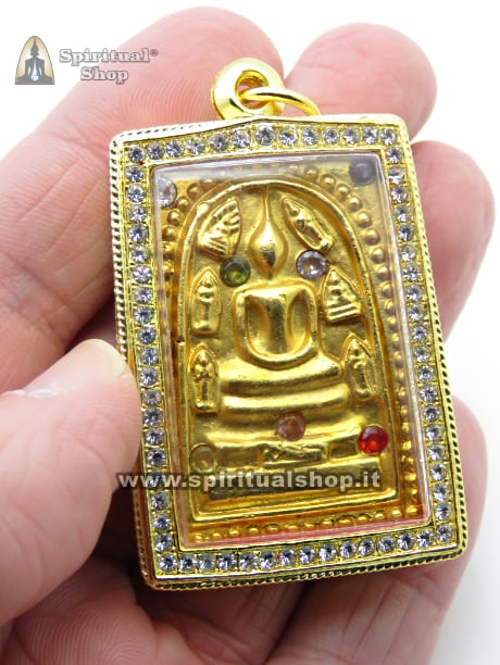 🔥SUPERLATIVO SOMDEJ 7 BUDDHA per ATTRARRE AGIATEZZA, FORTUNA, ABBONDANZA ECONOMICA, AUMENTO DI RENDITE ECONOMICHE DAL MONACO SUPERIORE TEMPIO WAT BANG PHRA (UNICO PEZZO)*