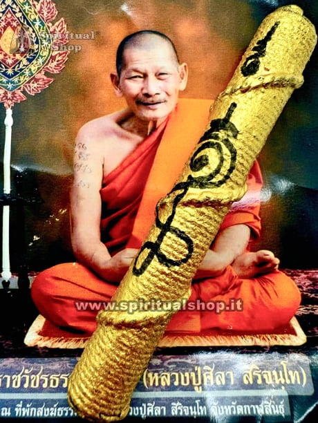 Amuleto Thailandese TAKRUT 108 GIORNI (Versione BIG) per CARRIERA LAVORO COMMERCIO Tempio Phra Watchara LP Sirichanato (🔥ULTIMO PEZZO RIMASTO!)*