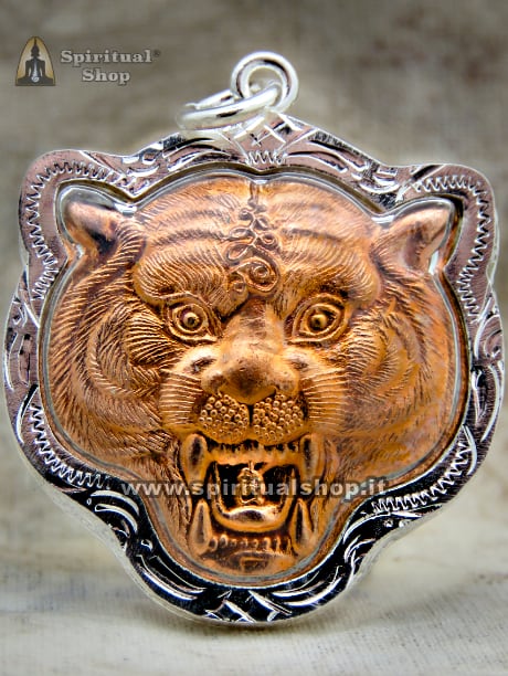 🔥STUPENDO AMULETO THAILANDESE "TIGER" เสือ DEL MONACO LP PERN - SBRANA FATTURE MALOCCHI ENERGIE NEGATIVE INVIDIE Ti PORTA RICCHEZZA, FORTUNA DAL TEMPIO WAT BANG PHRA ENTRA E LEGGI (ULTIMO RIMASTO!)*