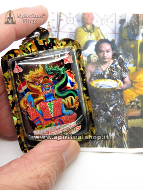 Amuleto Thailandese LOCKET WESSUWAN Specifico per GIOCATORI per OTTENERE VINCITE AI GRATTA E VINCI, GIOCHI VARI, SLOT MACHINE, LOTTERIE, ECC (ULTIMO RIMASTO)*