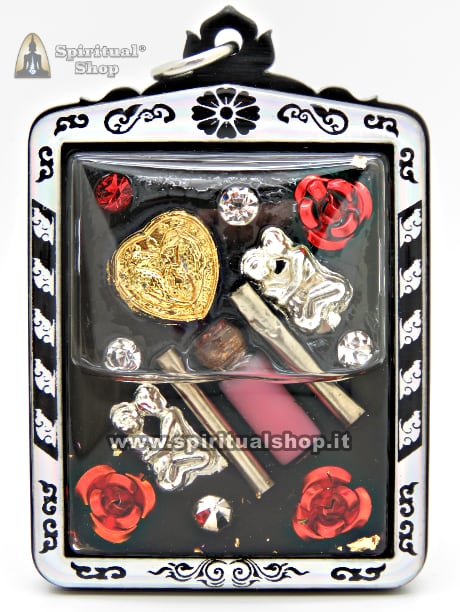 Amuleto Thailandese POTENTISSIMO "NAGA 7 TESTE - 7 SUPER POTERI" (PROTEZIONE, RICCHEZZA, FORTUNA, SUCCESSO, AMORE, KARMA POSITIVO, LIBERAZIONE ENERGIE NEGATIVE) con OLIO CRYSTAL*