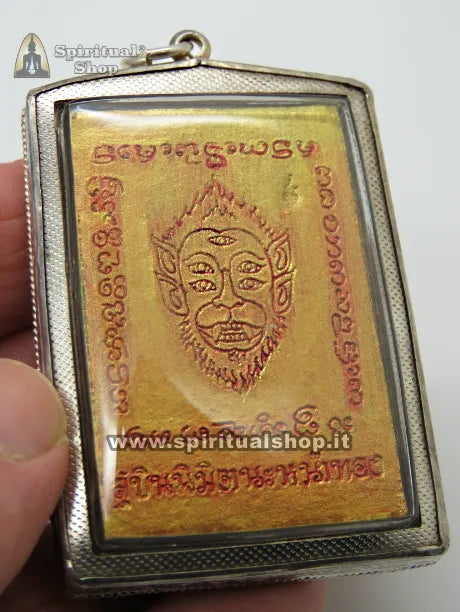 🤩Amuleto Thailandese le 4 ENTITA' per avere PROTEZIONE, RICCHEZZA, RISPETTO, STATUS SYMBOL, BUSINESS (Dipinto a Mano dall'AJARN E' PEZZO UNICO E SUPER ESCLUSIVO NON TORNA PIU')