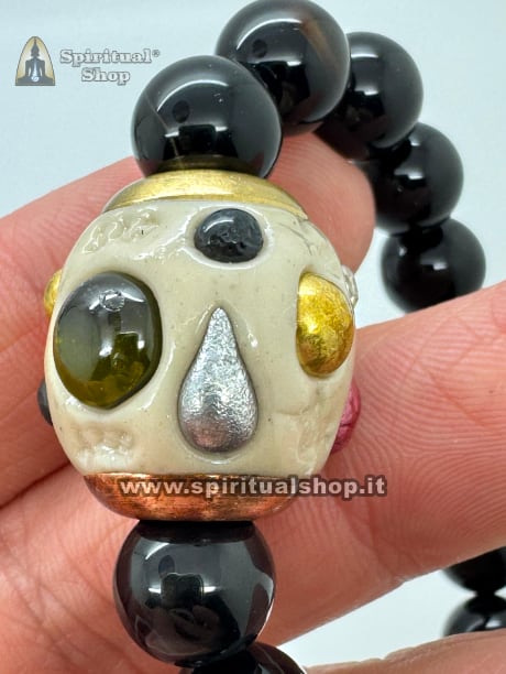 BRACCIALE "MALA" LEKLAI ELEMENTS da LP SOMPORN ha INFUSO TUTTA LA SUA ESSENZA!!! POTENTE per DENARO e MASSIMA PROTEZIONE (UNICO PEZZO ORMAI INTROVABILE!)*