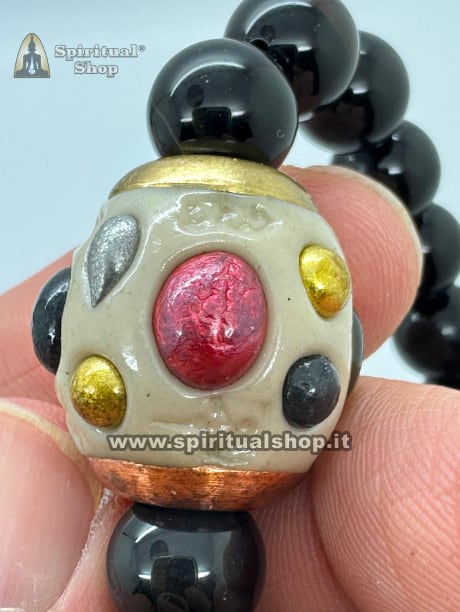 BRACCIALE "MALA" LEKLAI ELEMENTS da LP SOMPORN ha INFUSO TUTTA LA SUA ESSENZA!!! POTENTE per DENARO e MASSIMA PROTEZIONE (UNICO PEZZO ORMAI INTROVABILE!)*