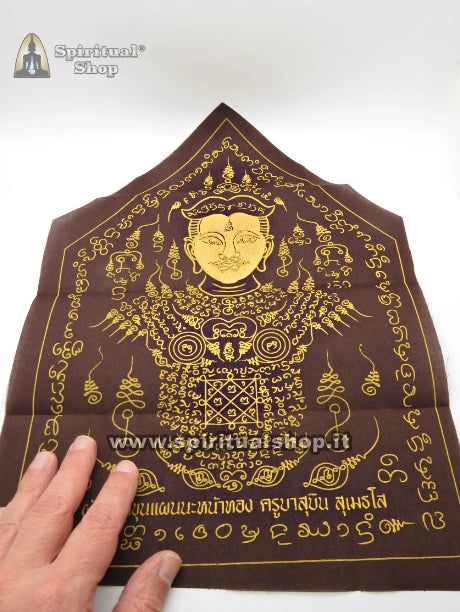 Talismano Thailandese KHUN PAEN per UOMO + Stupenda Tela Magica Per Conquiste Femminili, Sesso, Attrazione. Vecchio Tipo Super Ricercato ed Introvabile! (Unico Pezzo)