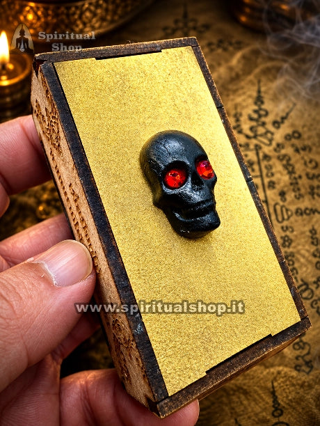 KUMAN THONG NECROMANTICO BARA "KRABOMAK"specifico RICCHEZZA, VINCITE, PROSPERITÀ e SUCCESSO NEGLI AFFARI - Realizzato per Spiritual Shop (Unico pezzo al Mondo)