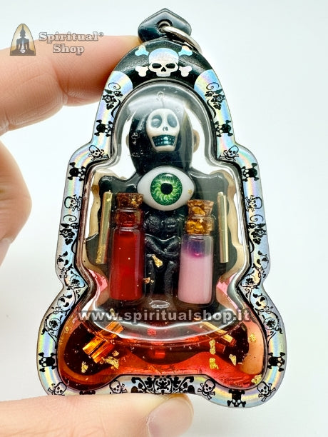 Potentissimo Kuman Thong Sacred Bone Attrazione Ricchezza Successo Fortuna Lavoro + Amore Multi Olio Krom Kroll (Appena Tornato Richiesto da Tantissimi!)