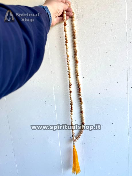 Strepitoso Mala AGATA del TIBET per ATTRAZIONE RICCHEZZA e CLIENTI con MASSIMA PROTEZIONE Benedetta dal Grande AJARN MOGG (UNICO PEZZO)!*