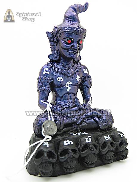 Statua Magica Phra Gang "KOGAM BLUE" Un'Esclusiva SPIRITUAL SHOP per Ricchezza, Lavoro, Potere, Leadership (ULTIMA RIMASTA!)*