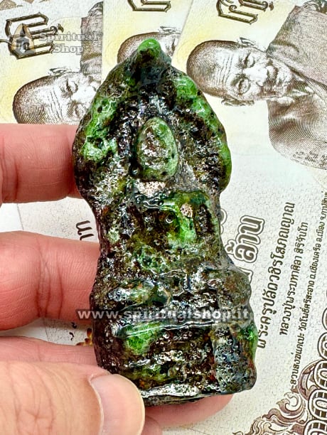 🔥Statuina Thailandese 💰 "GREEN NAGA MONEY" ESPLOSIONE DI LAVORO, ABBONDANZA DI DENARO, CAMBIO DI VITA, CARRIERA, BORSA, PROTEGGE I TUOI AVERI e li MOLTIPLICA + Regalo 💶 3 BANCONOTE MAGICHE 1,000,000 !*