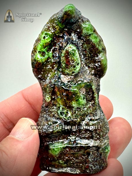 🔥Statuina Thailandese 💰 "GREEN NAGA MONEY" ESPLOSIONE DI LAVORO, ABBONDANZA DI DENARO, CAMBIO DI VITA, CARRIERA, BORSA, PROTEGGE I TUOI AVERI e li MOLTIPLICA + Regalo 💶 3 BANCONOTE MAGICHE 1,000,000 !*