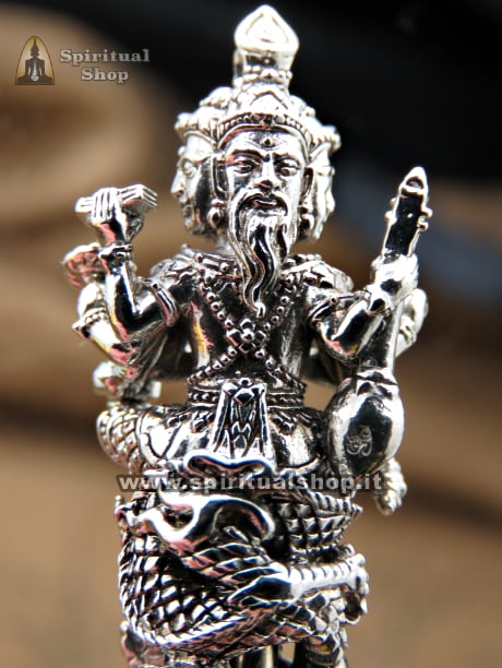 SPECIALE CIONDOLO TAKRUT "PHROM MAHA SETTHI" PER FORTUNA & RICCHEZZA Emissione Tempio ENERGIZZATO DA 9 MONACI FAMOSI PEZZO IMPERIDIBILE con TEMPLE BOX UFFICIALE!