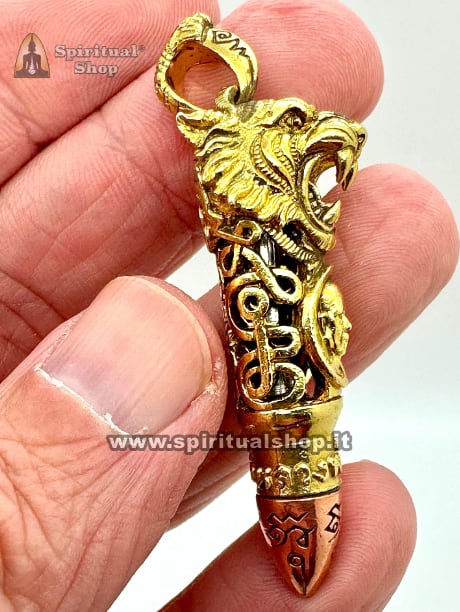 STREPITOSO TAKRUT TIGRE "GOLDEN" EDIZIONE LIMITATISSIMA NUMERATA (Contro Energie Negative e Per Successo Personale e Lavoro con Accrescimento Denaro) OGGETTO ESCLUSIVO IMPERDIBILE (UNICO PEZZO INTROVABILE)*