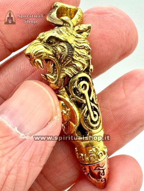 STREPITOSO TAKRUT TIGRE "GOLDEN" EDIZIONE LIMITATISSIMA NUMERATA (Contro Energie Negative e Per Successo Personale e Lavoro con Accrescimento Denaro) OGGETTO ESCLUSIVO IMPERDIBILE (UNICO PEZZO INTROVABILE)*